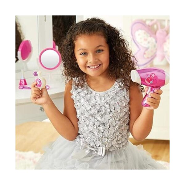 Kidoozie Glamour Juego de cosméticos y cabello para niñas