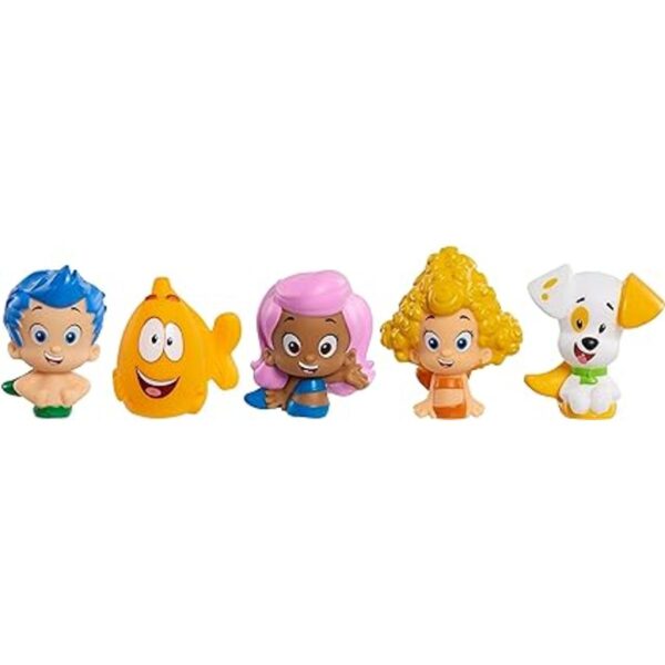 Bubble Guppies Juego de juguetes de baño de 5 piezas_2