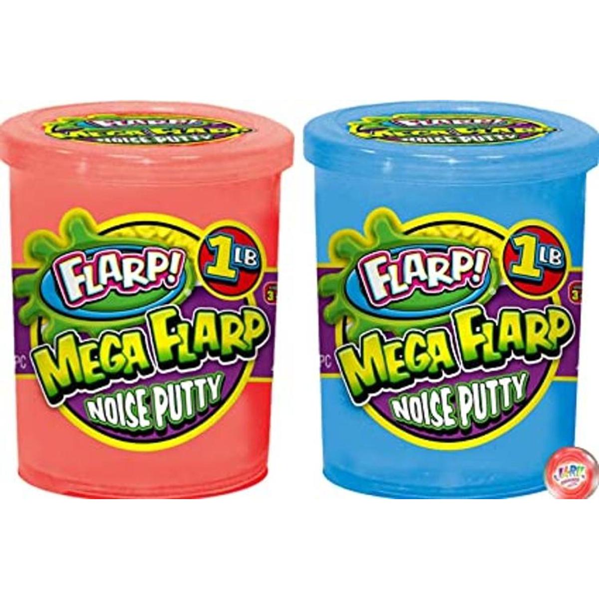 Masilla de ruido Mega Flarp perfumada 1 libra 2 unidades