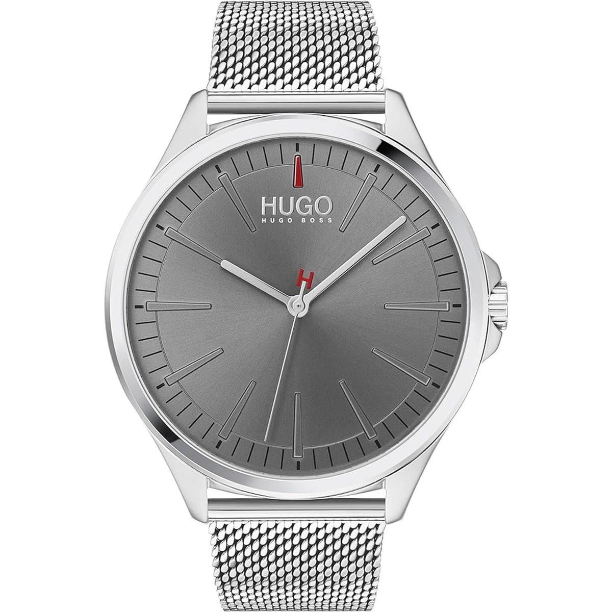 HUGO Smash Reloj de cuarzo para hombre acero