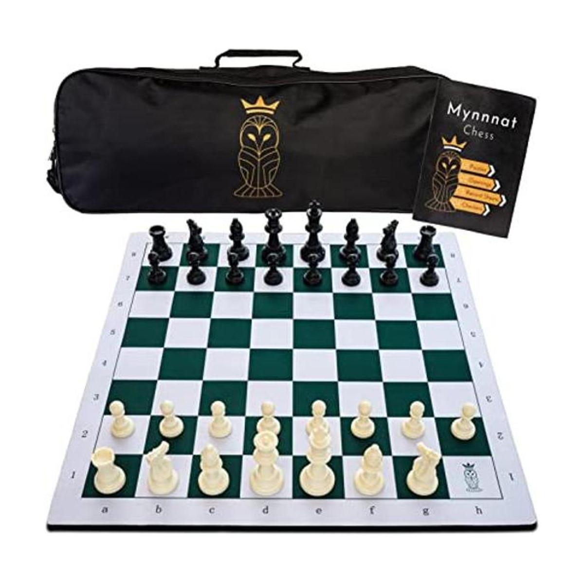 Mynnat Professionals Juego de ajedrez grueso para torneos