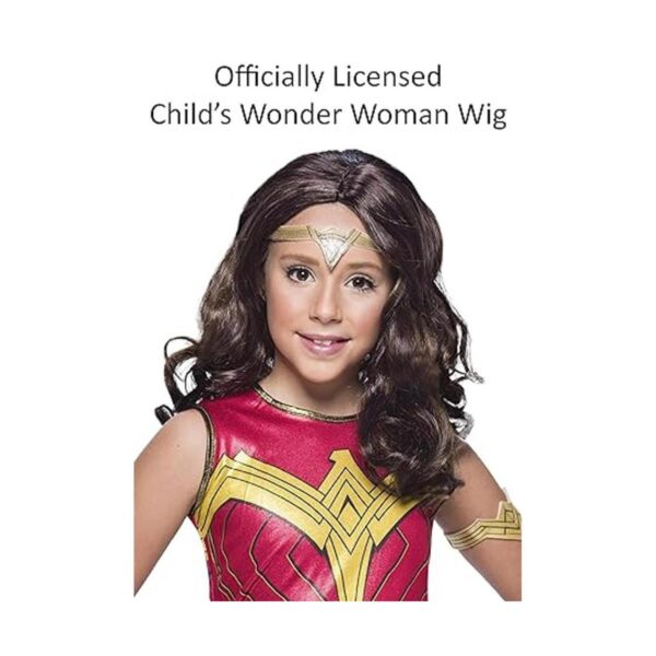 Rubies DC Comics WW84 Wonder Woman disfraz de peluca_2
