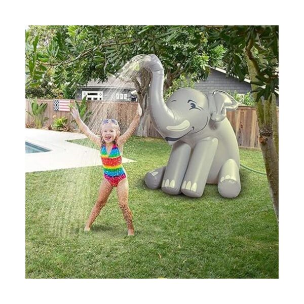 GoFloats Rociador inflable gigante de fiesta de elefantes_2