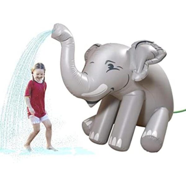 GoFloats Rociador inflable gigante de fiesta de elefantes_1