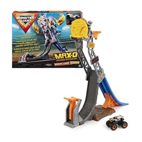 Monster Jam Juego oficial MaxD Break Free con exclusivo_1