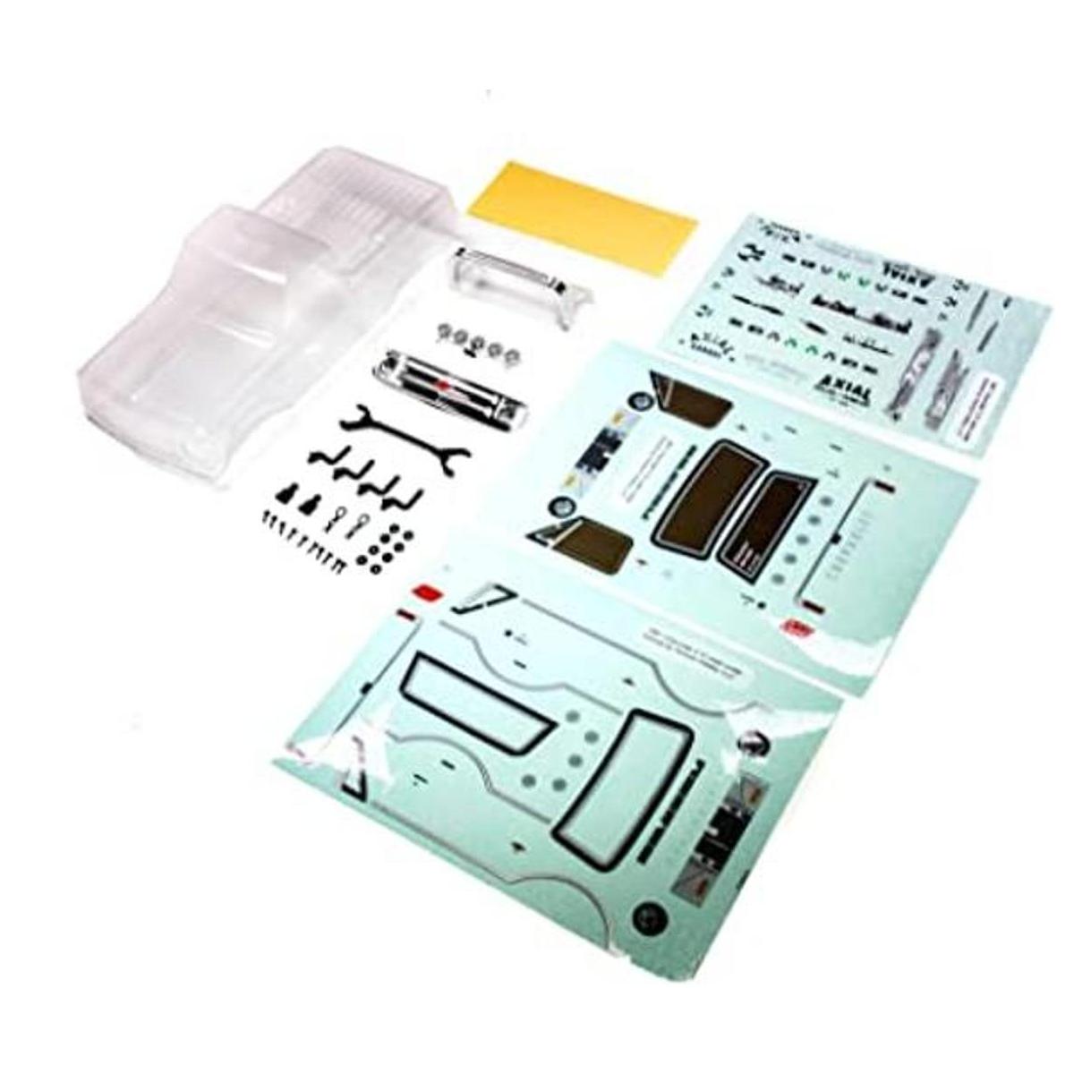 Axial Cuerpo transparente precortado SCX24 Chevy C10
