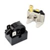 HQRP Compresor de 4.7 ohmios y 3 pines kit de relé de_1