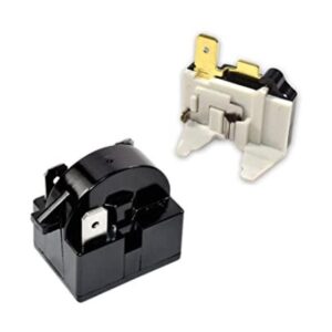 HQRP Compresor de 4.7 ohmios y 3 pines kit de relé de_1