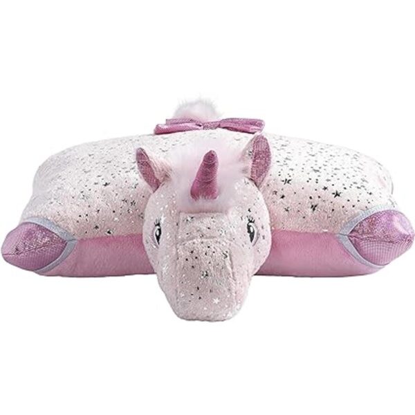 Pillow Pets Originals Peluche de unicornio rosa brillante_2