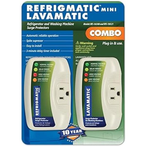 Dos protectores de sobretensiones electrónicos Combo_2