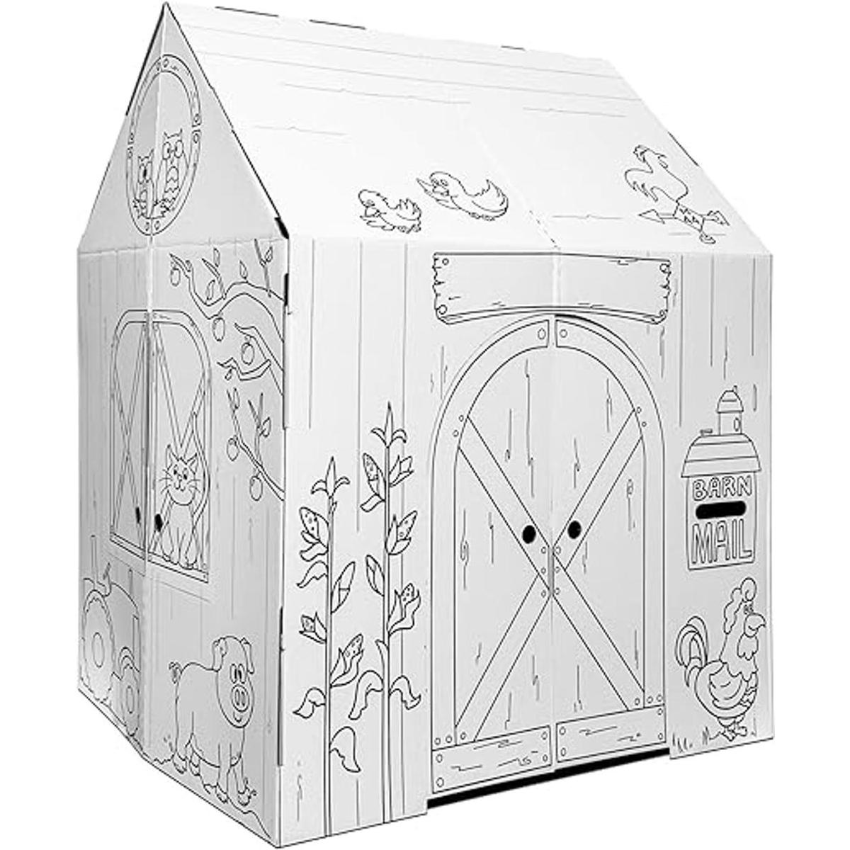 Easy Playhouse Granero Arte y manualidades para niños