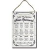 Losea Guide for Laundry Letrero de pared de madera
