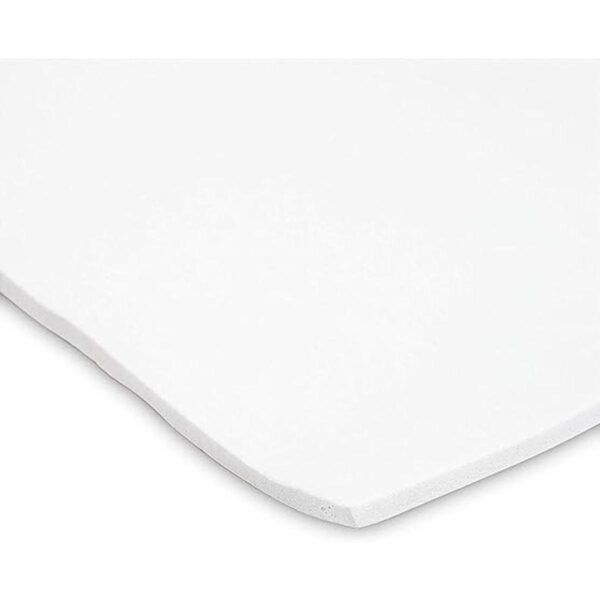 Hojas de espuma EVA blanca de 0.394 in para proyectos de_2