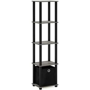 FURINNO TNT No Tools Estante decorativo de 5 niveles_1