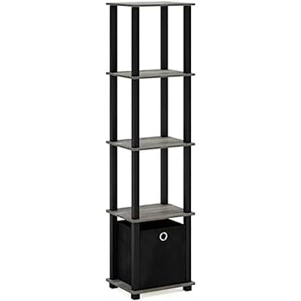 FURINNO TNT No Tools Estante decorativo de 5 niveles_1