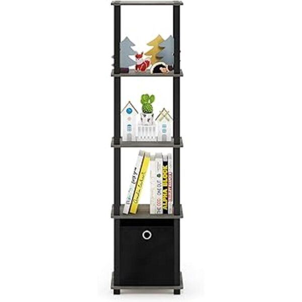 FURINNO TNT No Tools Estante decorativo de 5 niveles_6