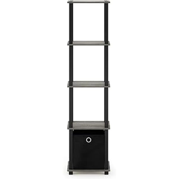 FURINNO TNT No Tools Estante decorativo de 5 niveles_4