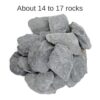 Capcouriers Piedras de pizarra pequeñas rocas de_5