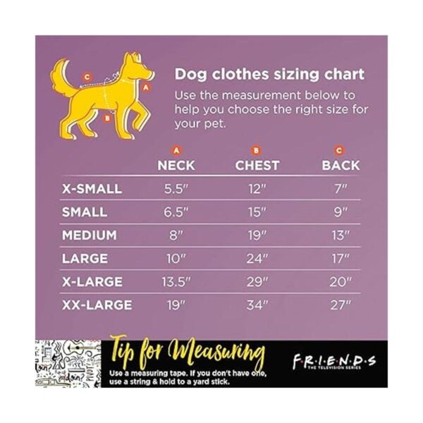 Friends TV Show How You Doin Camiseta para perro en_4