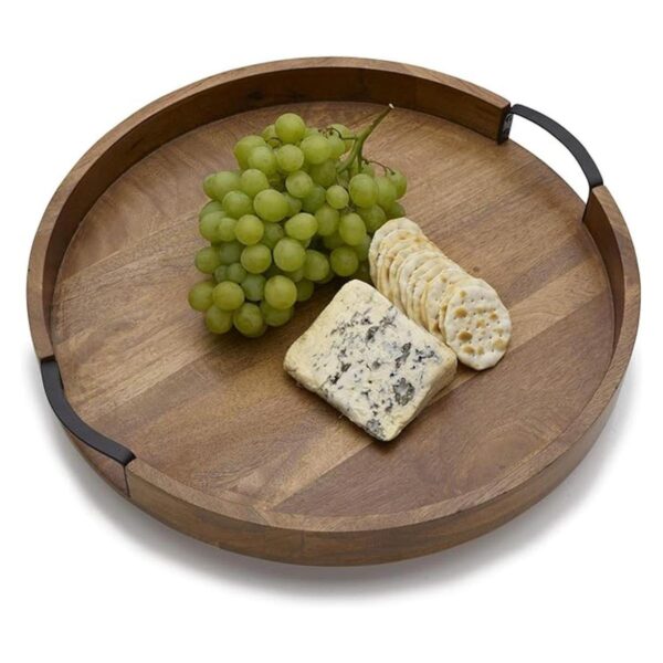Gourmet Basics by Mikasa Lazy Susan Serving Tray 18Inch_2