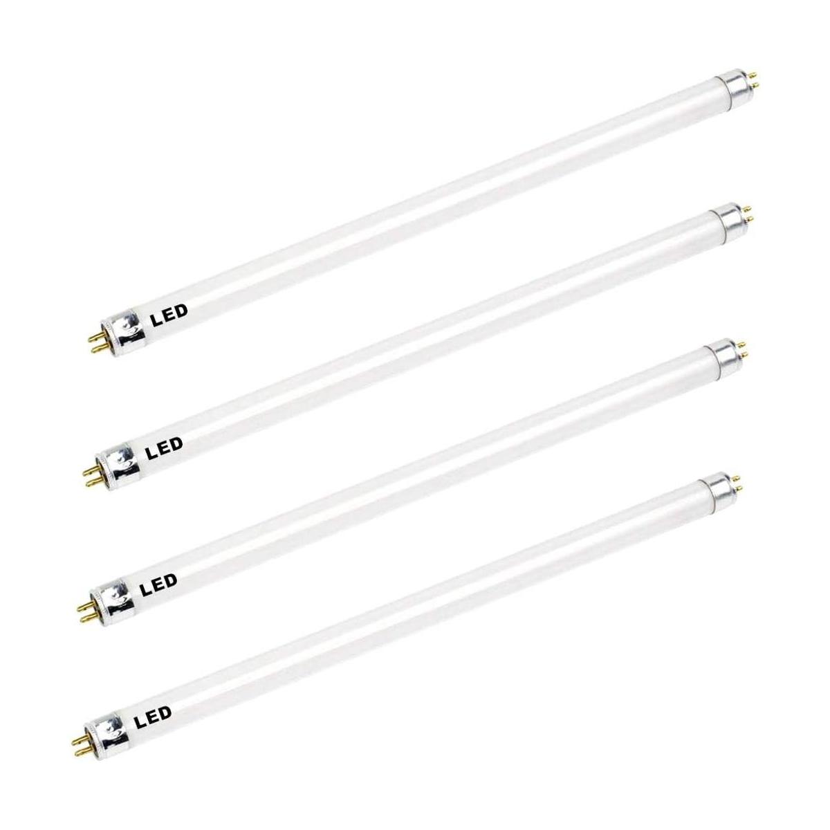 Paquete de 4 bombillas LED T5 de 21 pulgadas F13T5WW de