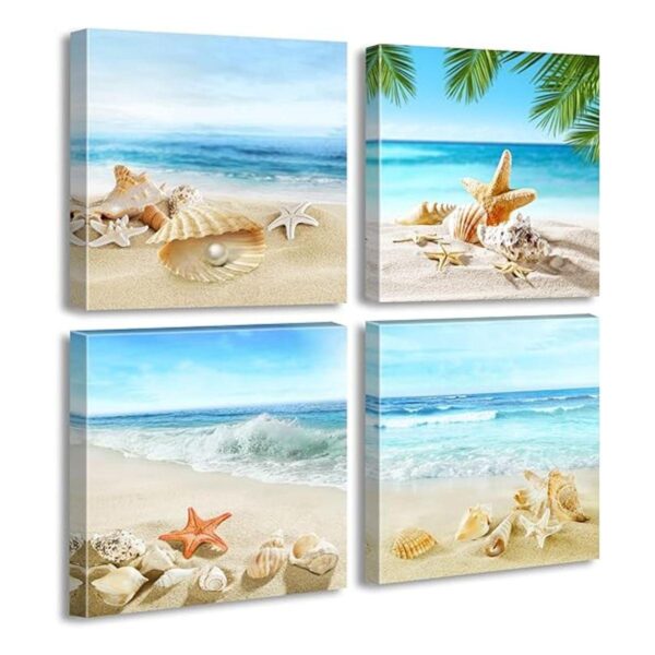 JiazuGo Lienzo decorativo para pared diseño de flores_1