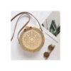 Healifty Bolsa de madera para tejer ganchillo 2