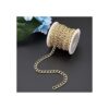 Craftdady Cadena de aluminio sin soldar con bobina de_4