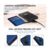 Belemay Funda tipo cartera para Galaxy S20 Plus piel de_5