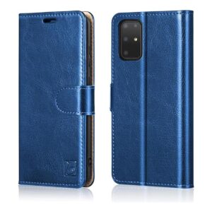 Belemay Funda tipo cartera para Galaxy S20 Plus piel de_1