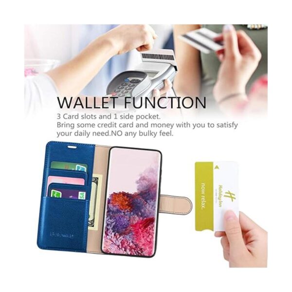 Belemay Funda tipo cartera para Galaxy S20 Plus piel de_3