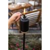Tiki Brand Antorcha ajustable de 65.0 in resina negra_5