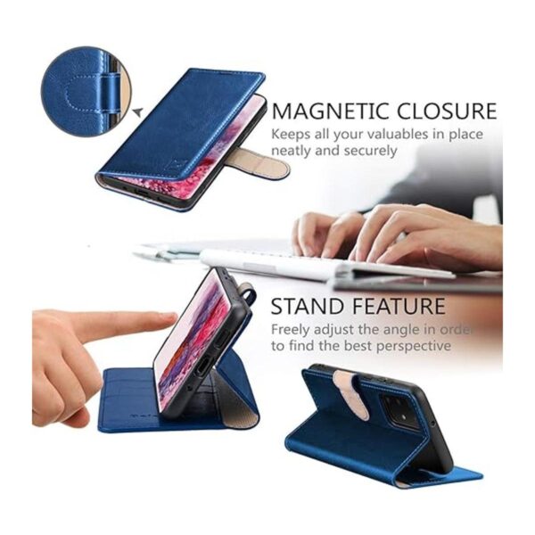 Belemay Funda tipo cartera para Galaxy S20 Plus piel de_4