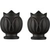 Ciata Lamp Finials Decorative acabado de lámpara floral_1