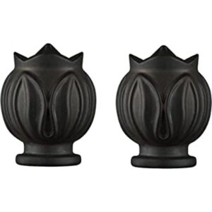 Ciata Lamp Finials Decorative acabado de lámpara floral_1