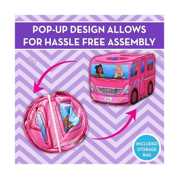 Tienda de campaña desplegable Barbie Camper casa de_2