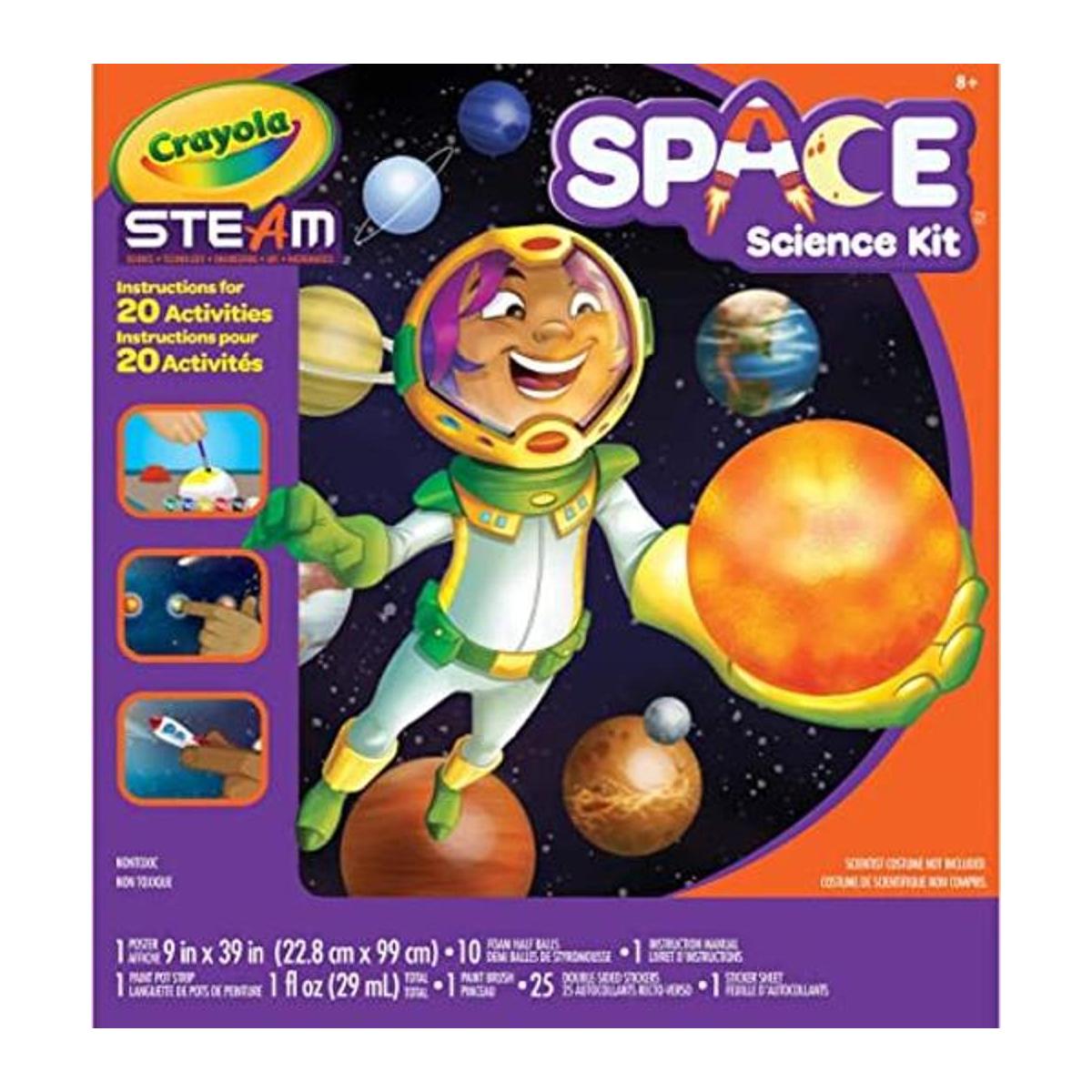 Crayola Kit de ciencia del sistema solar juguete