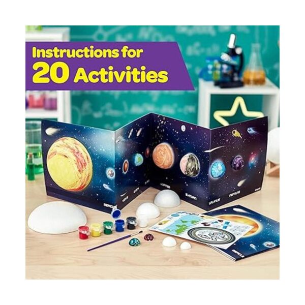 Crayola Kit de ciencia del sistema solar juguete_3