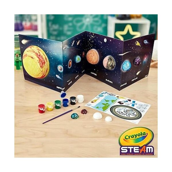 Crayola Kit de ciencia del sistema solar juguete_4