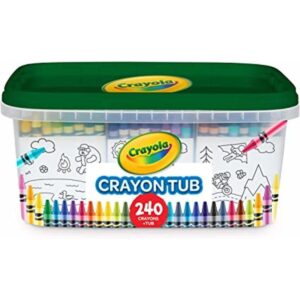 Crayola 240 crayones juego de crayón a granel_1
