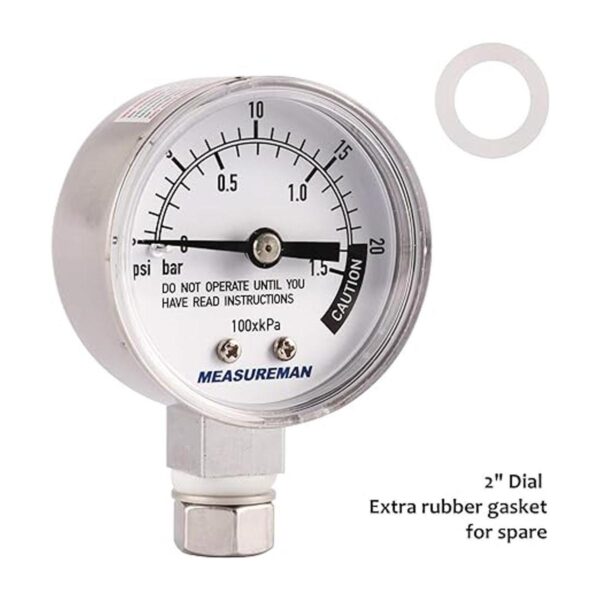 MEASUREMAN Medidor de olla a presión de acero inoxidable_2