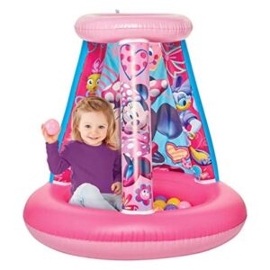 Minnie Mouse Pelota para niños 1 bola inflable y 15 bolas_1