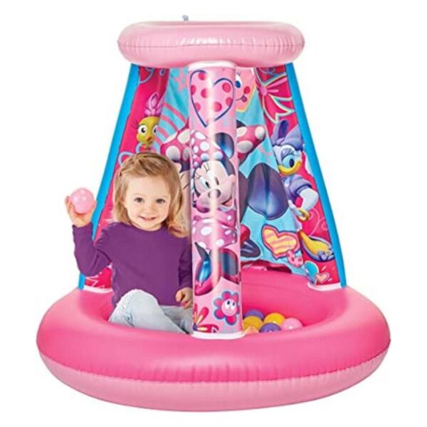 Minnie Mouse Pelota para niños 1 bola inflable y 15 bolas_1