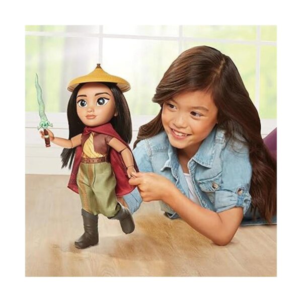 Disneys Raya and the Last Dragon Muñeca de rayas grande_4