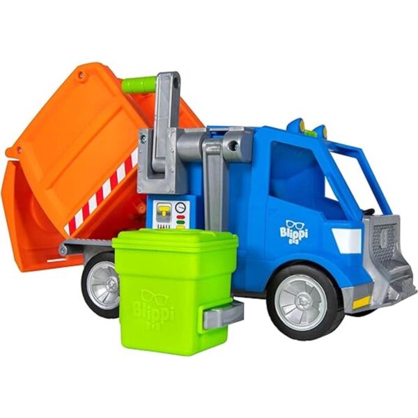 Blippi Camión de reciclaje Incluye figura de juguete de_4