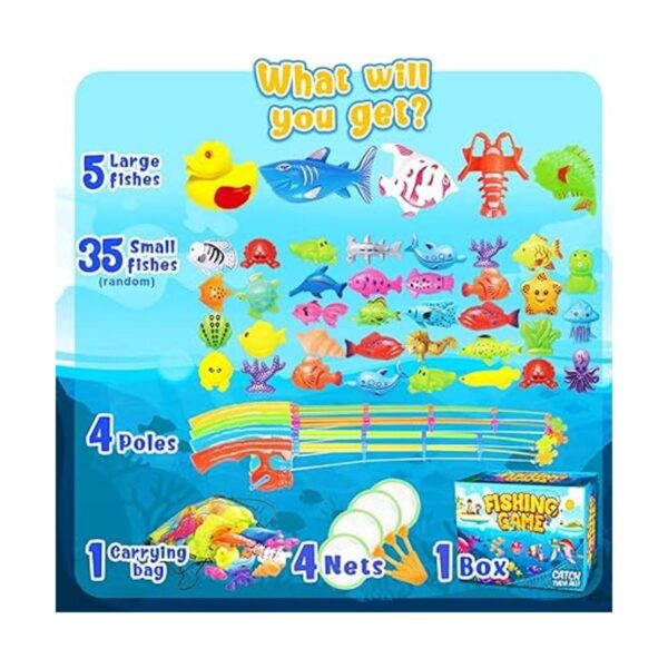GoodyKing Juego de pesca magnético para niños juguetes_2
