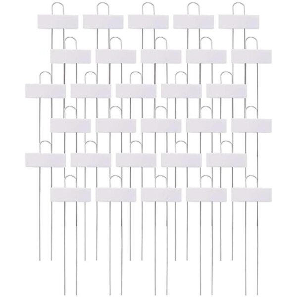 Foraineam 30 etiquetas de metal para plantas de plantas_1