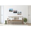Homeoart Lienzo con diseño de faro paisaje oceánico_2