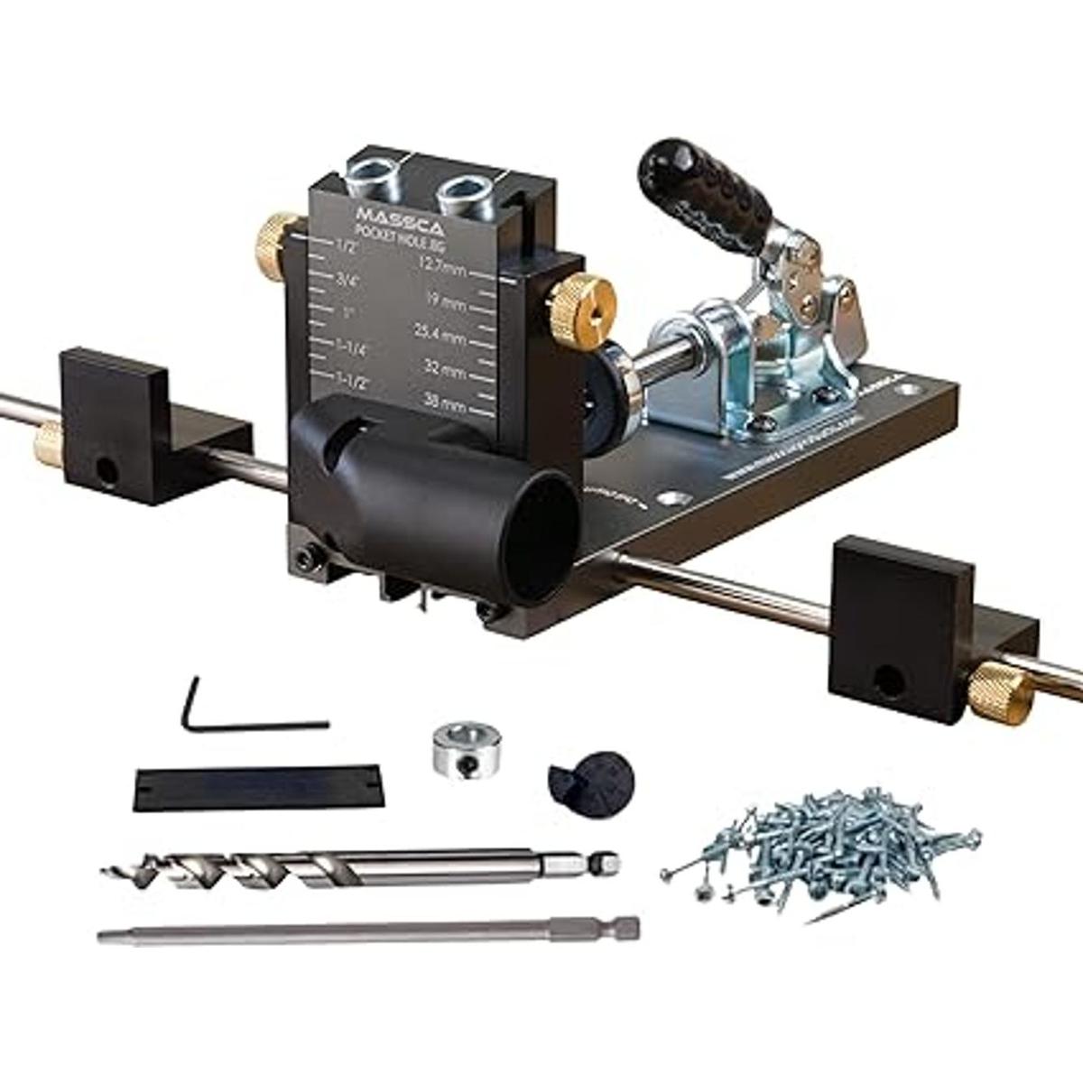 Massca Sistema de perforación de bolsillo de aluminio Pro