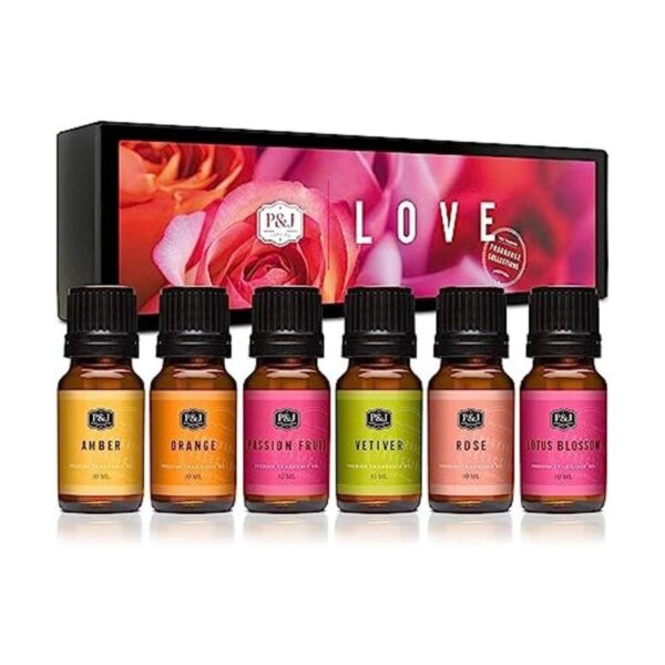 PJ Trading Aceite aromático Love Set de 6 Aceite_1